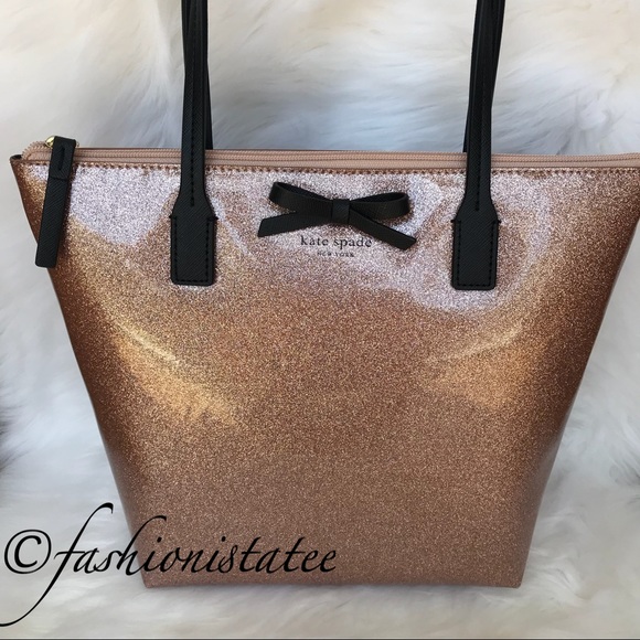 NWT KATE SPADE ROSEGOLD JERALYN MAVIS STREET BAG - Picture 2 of 7